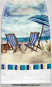 beach chairs kitchen hand towel