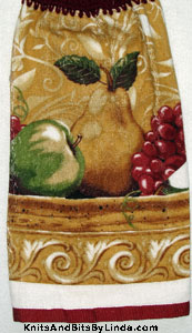 tuscany fruit hand towel