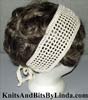 bridal white headband