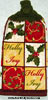 holly and ivey hand towel for Christmas