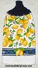 lots of lemons on this hanging hand towel