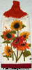 sunflowers kitchen hand towel
