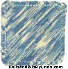 shaded denium cotton dish cloth