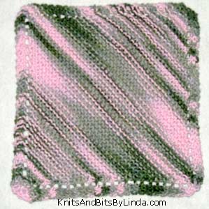 pink camouflage cotton yarn for dish cloth