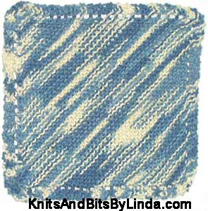 denim cotton dish cloth