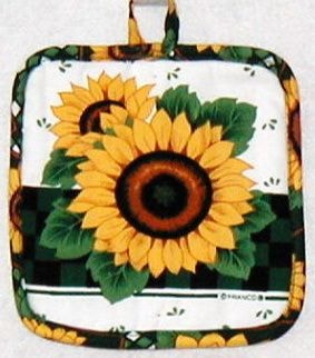 BB - NH — Sunflower Pot Holder