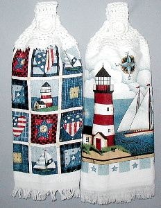 BJ - MI — Nautical Lighthouse Towels