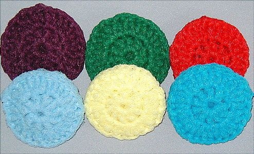 LV - OH — Nylon Pot Scrubbers