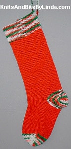 MM - GA — Orange/Green Stocking