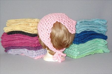 Acrylic triangle head scarves display