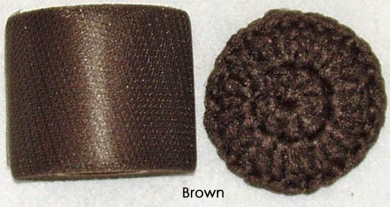Brown nylon netting spool