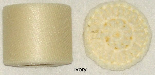 Ivory nylon netting spool