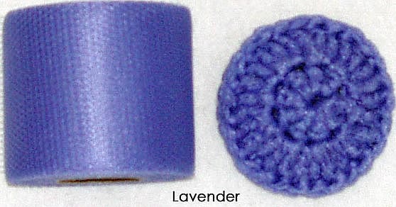 Lavender nylon netting spool