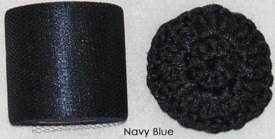 Navy Blue nylon netting spool