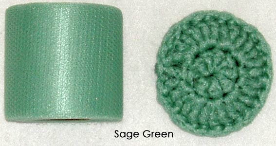 Sage Green nylon netting spool