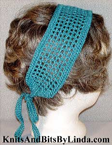 warm teal headband