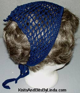 navy headscarf