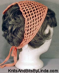 tangerine head scarf