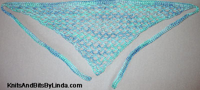 aqua color head scarf