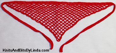 scarlet red color head scarf