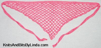 pink color head scarf