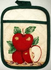 Apple Pot Holder Mitt