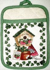 Birdhouse 01 Pot Mitt
