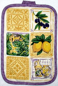 Lemon Grove Pot Holder