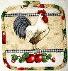 Country Rooster 02 Pot Holder