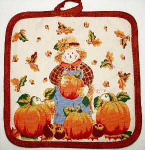 Scarecrow Pot Holder