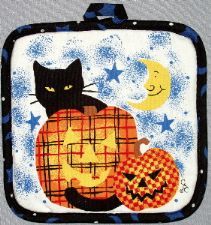 Halloween potholder