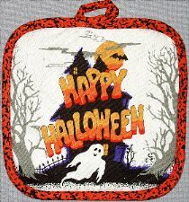 Happy Halloween Potholder