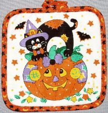 Halloween Potholder