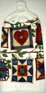patchwork quilts kitchen hand towel