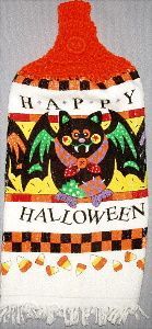 Kitchen towel for Halloween