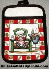 B-B-Q King pot holder