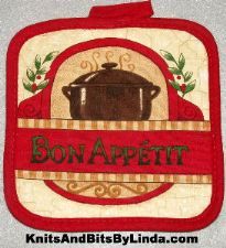 Bon Appetit pot holder