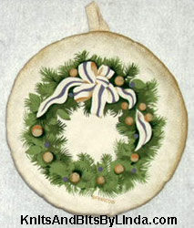 White Christmas  Pot Holder