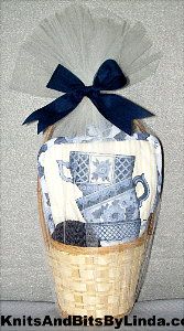 tea cups gift basket set