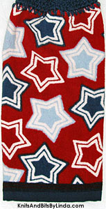 open stars Americana kitchen hand towel