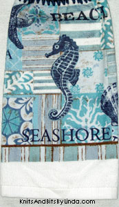 del mar beach hand towel