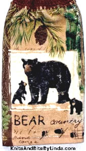 bear country 2 hand towel