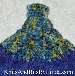 fairweather blue hand towel