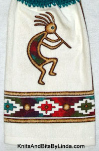 canyon dancer legend hanging kitchen hand towel
