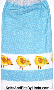  Easter chicks  hand towel