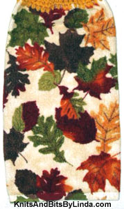 Fall Leaves 5  Kitchen Hand Towel