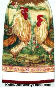 farmland rooter kitchen hand towel