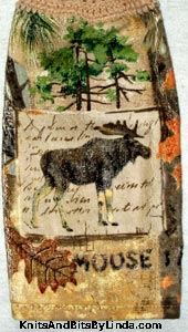 moose trail  hand towel