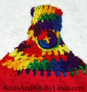 solid red kitchen hand towel