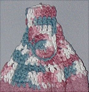 Rose pink kitchen hand towel